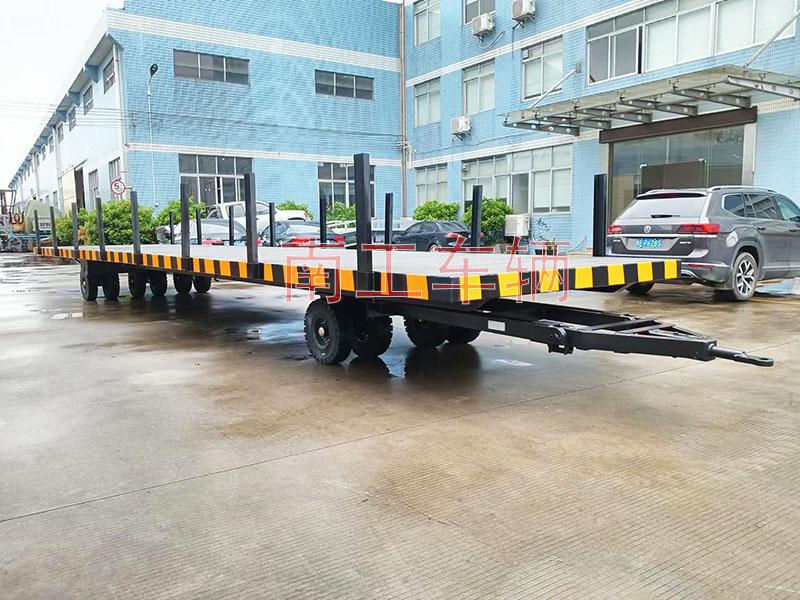 20吨12米重型乐动登陆入口 插桩式工具拖车