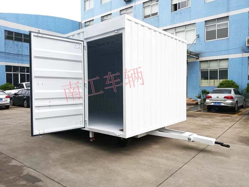 3吨箱式乐动登陆入口无动力全挂车