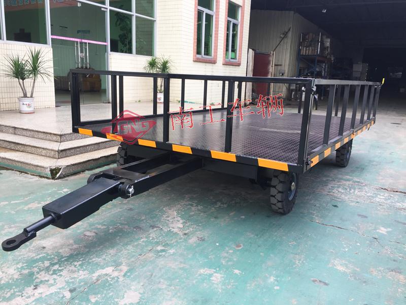 无动力叉车牵引6吨护栏型乐动登陆入口黑色