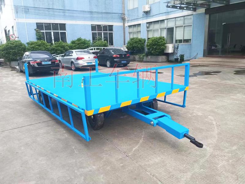 5吨下翻护栏型乐动登陆入口 无动力牵引工具拖车